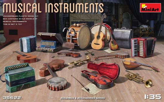 Picture of 1/35 Musical Instruments - MiniArt 35622