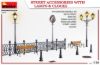 Picture of 1/35 STREET ACCESSORIES WITH LAMPS & CLOCKS - MiniArt 35639