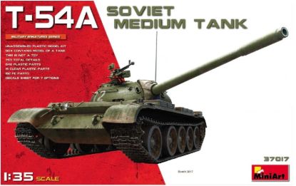 Picture of 1/35 T-54A  Soviet Medium Tank - MiniArt 37017