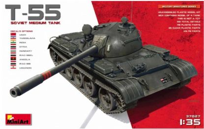 Picture of 1/35 T-55 Soviet Medium Tank - MiniArt 37027