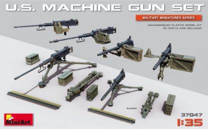 Picture of 1/35 U.S. Machine Gun Set - MiniArt 37047