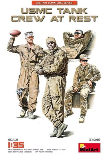 Picture of 1/35 USMC Tank Crew at Rest - MiniArt 37049