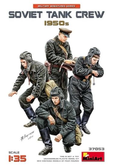Picture of 1/35 Soviet Tank Crew 1950s - MiniArt 37053