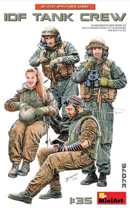 Picture of 1/35 IDF Tank Crew - MiniArt 37076
