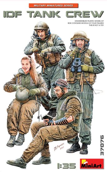 Picture of 1/35 IDF Tank Crew - MiniArt 37076