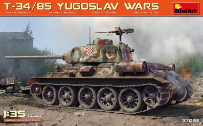 Picture of 1/35 T-34/85 Yugoslav Wars - MiniArt 37093