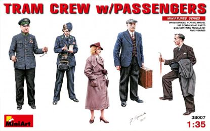 Picture of 1/35 Tram Crew with Passengers - MiniArt 38007