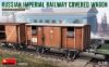Picture of 1/35 Russian Imperial Railway Covered Wagon - MiniArt 39002