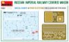 Picture of 1/35 Russian Imperial Railway Covered Wagon - MiniArt 39002