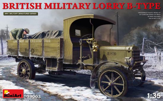 Picture of 1/35 British Military Lorry B-Type - MiniArt 39003