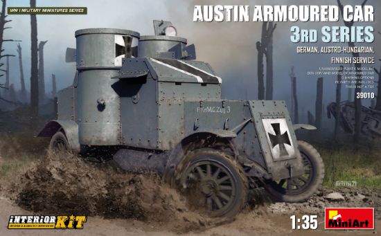 Picture of 1/35 Austin Armoured Car 3rd Series: German, Austro-Hungarian, Finnish Service. Interior Kit - MiniArt 39010