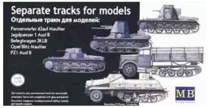 Picture of 1/35 Separate caterpillar tracks  - Master Box 3505