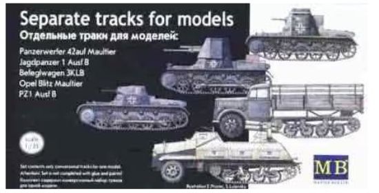 Picture of 1/35 Separate caterpillar tracks  - Master Box 3505