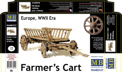 Picture of 1/35 Farmer's Cart, Europe, WWII Era  - Master Box 3537