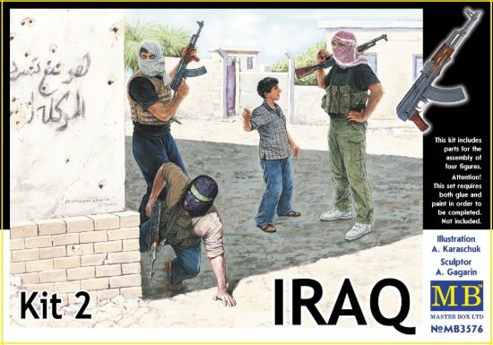 Picture of 1/35 Iraq events. Kit #2, Insurgence  - Master Box 3576