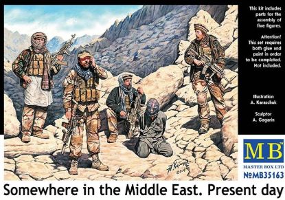 Picture of 1/35 Somewhere in the Middle East. Present day  - Master Box 35163