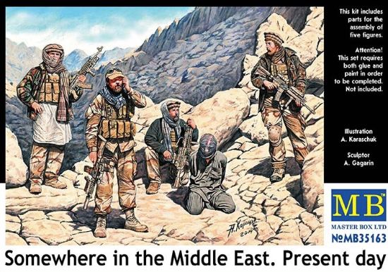 Picture of 1/35 Somewhere in the Middle East. Present day  - Master Box 35163