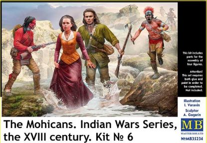 Picture of 1/35 The Mohicans. Indian Wars Series, the XVIII century. Kit № 6  - Master Box 35234