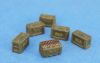 Picture of 1/35 WWII 50 CAL Ammo Box set (30ea / Including Decal) - Legend Productions LF1388