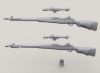 Picture of 1/35 M1D Sniper Garand set (5ea) - Legend Productions LF3D032