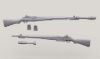 Picture of 1/35 M1 Garand w/Grenade Launcher set (5ea) - Legend Productions LF3D033