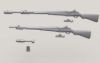 Picture of 1/35 M1 Garand w/Grenade Launcher set (5ea) - Legend Productions LF3D033