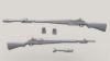Picture of 1/35 M1 Garand w/Grenade Launcher set (5ea) - Legend Productions LF3D033