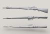 Picture of 1/35 M1 Garand w/Grenade Launcher set (5ea) - Legend Productions LF3D033