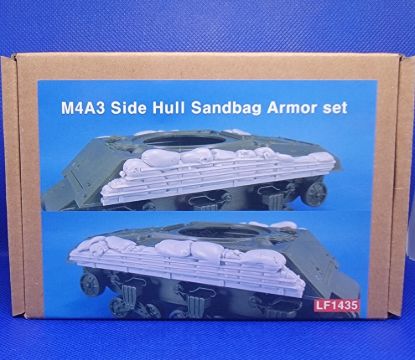 Picture of 1/35 M4A3 Side Hull Sandbag Armor set - Legend Productions LF1435
