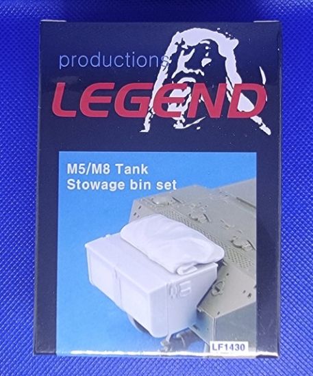 Picture of 1/35 M5/M8 Tank Stowage bin set - Legend Productions LF1430