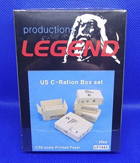 Picture of 1/35 US C-Ration Box set  - Legend Productions LF1443