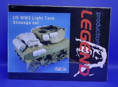 Picture of 1/35 US WW2 Light Tank Stowage set - Legend Productions LF1437