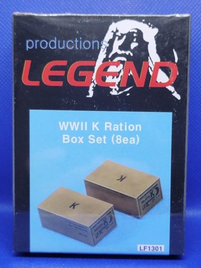 Picture of 1/35 WWII K Ration Box set (8ea) - Legend Productions LF1301