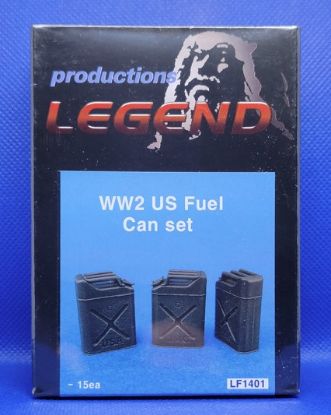 Picture of 1/35 WWII US Fuel Can set (15ea) - Legend Productions LF1401