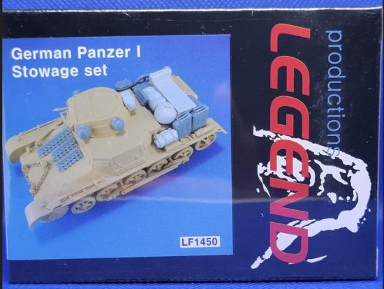 Picture of 1/35 German Panzer I Stowage set - Legend Productions LF1450
