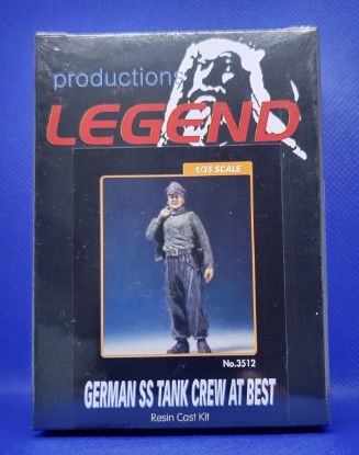 Picture of 1/35 GERMAN SS TANK CREW AT REST (3512) - Legend Productions LF0059