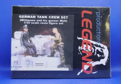 Picture of 1/35 German Tank Crew set (Wittmann/Gunner Woll) - Legend Productions LF0034