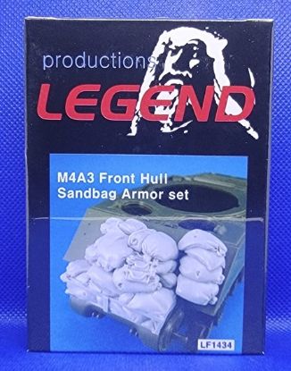 Picture of 1/35 M4A3 Front Hull Sandbag Armor set - Legend Productions LF1434