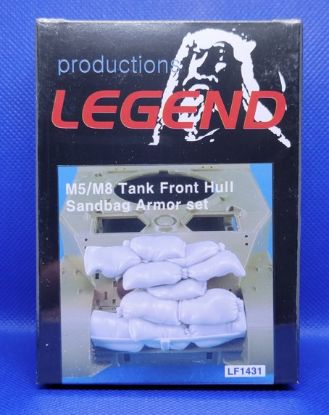 Picture of 1/35 M5/M8 Tank Front Hull Sandbag Armor set - Legend Productions LF1431
