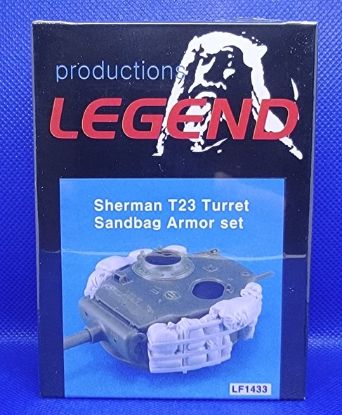 Picture of 1/35 Sherman T23 Turret Sandbag Armor set - Legend Productions LF1433