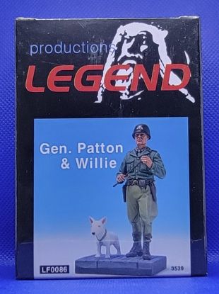 Picture of 1/35 US GENERAL PATTON & WILLIE (3539) - Legend Productions LF0086