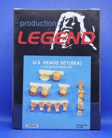Picture of 1/35 US Heads set - Legend Productions LF0040