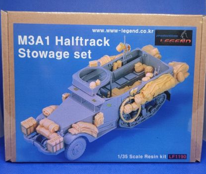 Picture of 1/35 US M3A1 Halftrack Stowage set - Legend Productions LF1190