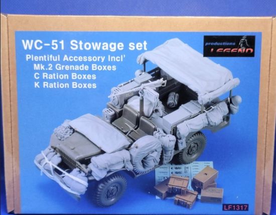 Picture of 1/35 WC-51 Stowage set  - Legend Productions LF1317