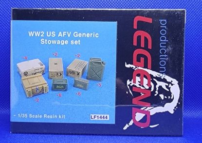 Picture of 1/35 WW2 US AFV Generic Stowage set - Legend Productions LF1444