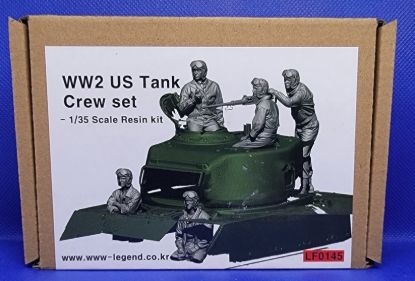Picture of 1/35 WW2 US Tank Crew set - Legend Productions LF0145