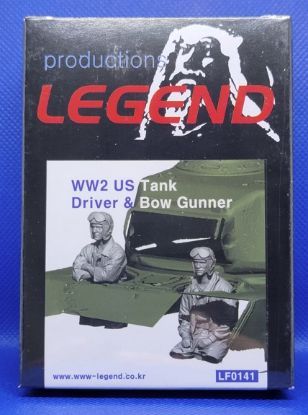 Picture of 1/35 WW2 US Tank Driver & Bow Gunner - Legend Productions LF0141
