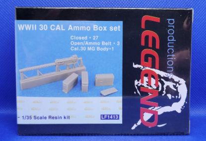 Picture of 1/35 WWII 30 CAL Ammo Box set  - Legend Productions LF1413