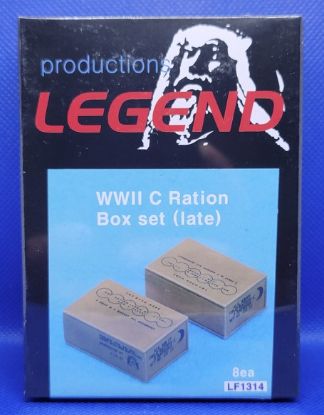 Picture of 1/35 WWII C Ration Box set (Late/8ea, Incl’ Decal) - Legend Productions LF1314