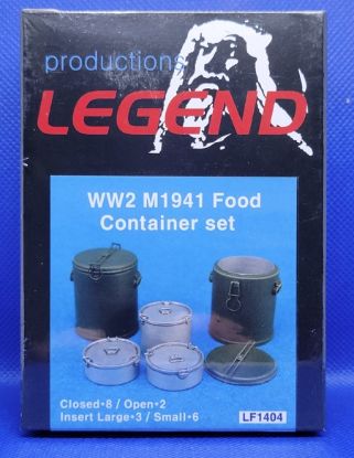 Picture of 1/35 WWII M1941 Food Container set (Closed*8/Open*2) - Legend Productions LF1404